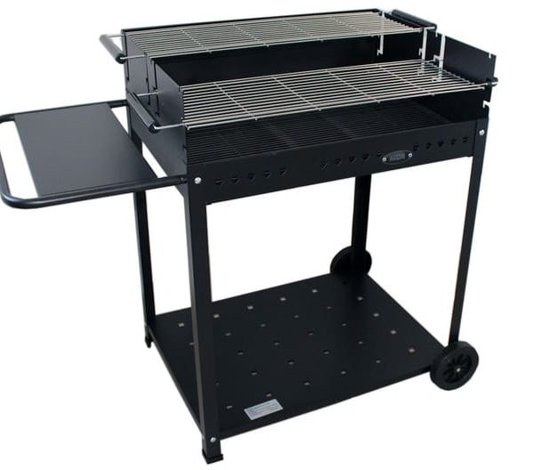 Churrasqueira Xl Dupla "P" 74X55 Grelha Cromada - Imor