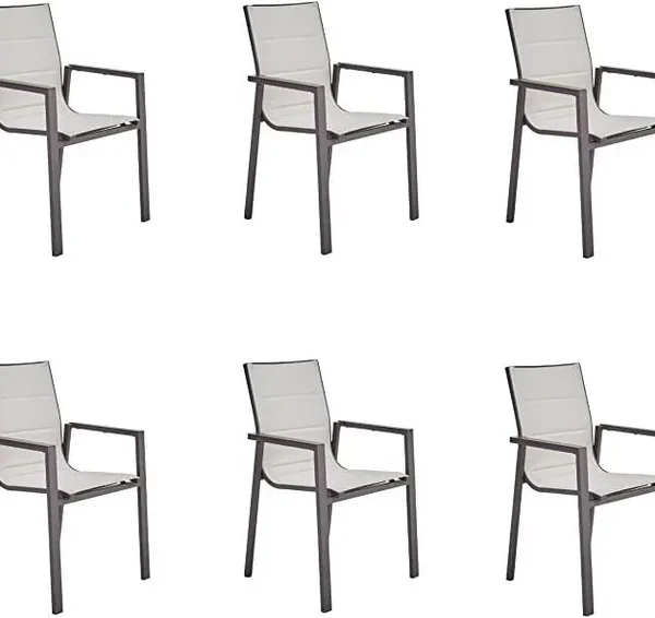 Cadeira de alumínio NATERIAL ORION GAMA II MOKA