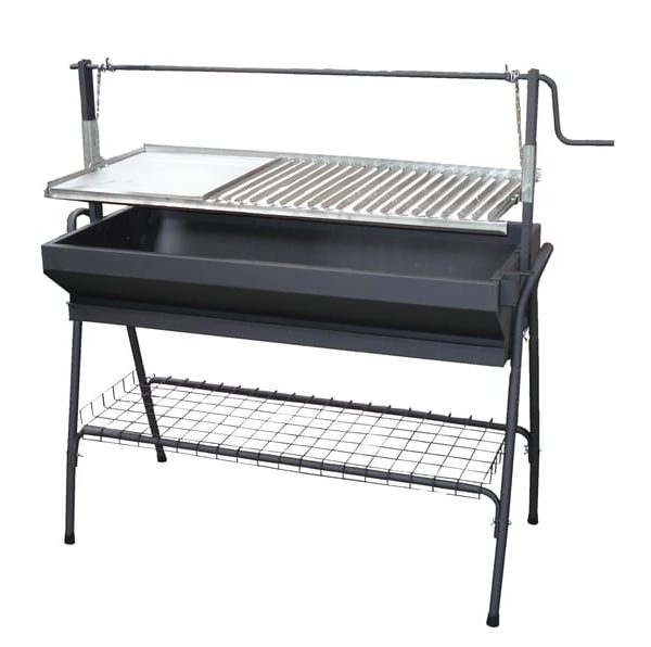 Barbecue a carvão IMEX EL ZORRO INOX ELEVADOR