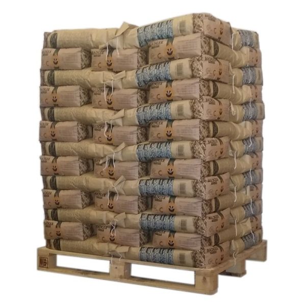 Pellet de Texugo – Palete de 65 sacos de 15 kg