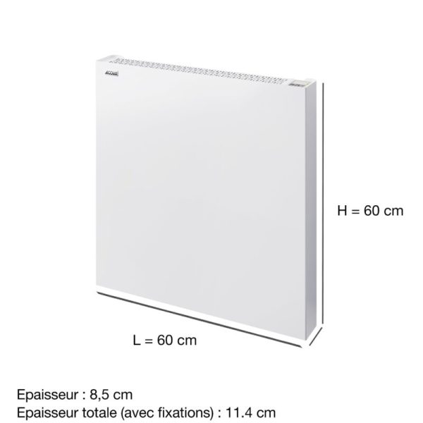 Radiador elétrico conectado por inércia seca ARLAN 1500W ACOVA